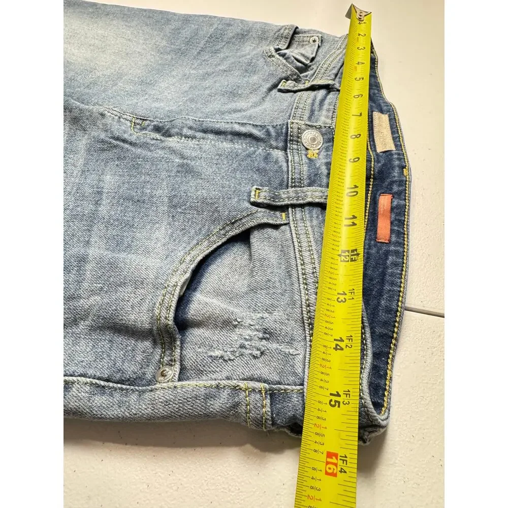 Pilcro Anthropologie Light‎ Wash Distressed Skinny Jeans Women's Size 28
